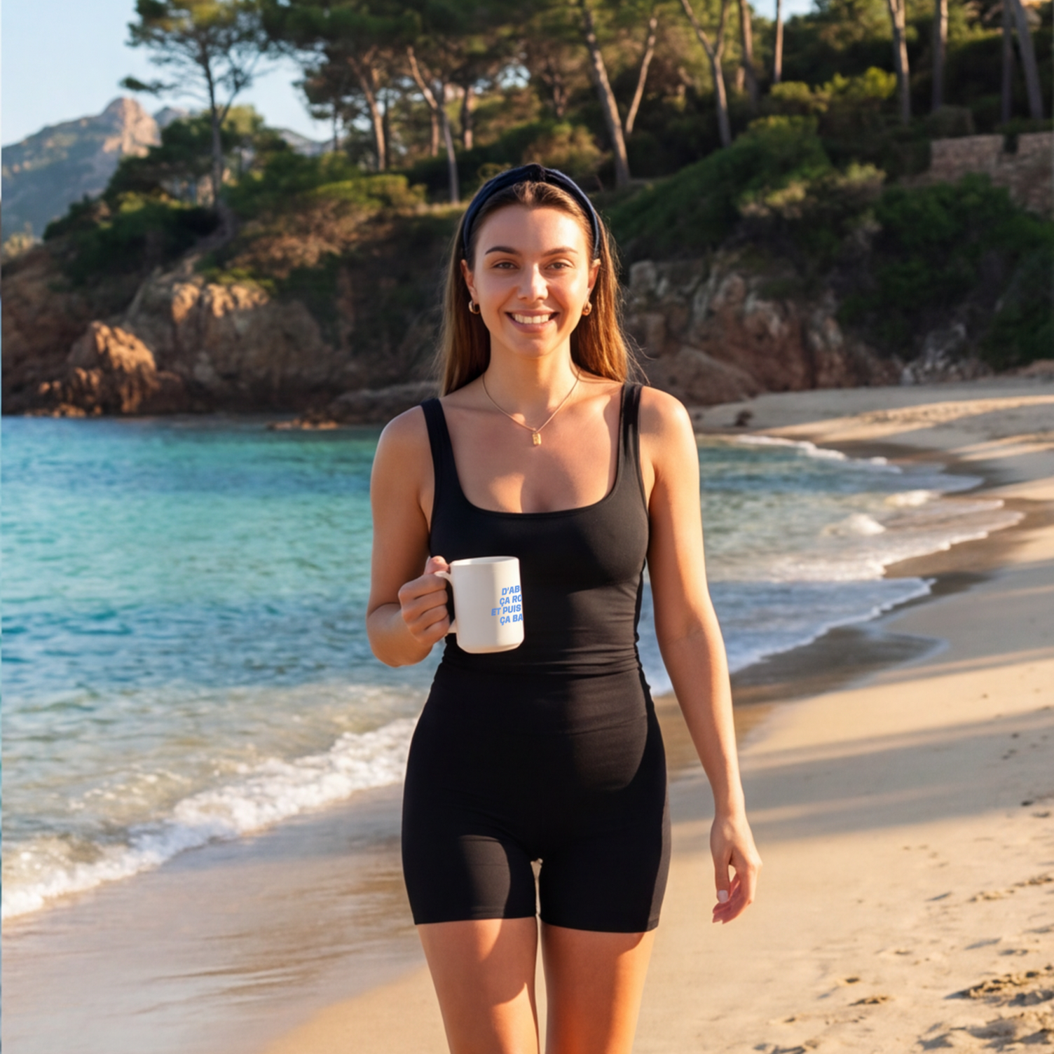 Mug brillant - D'abord ça roule
