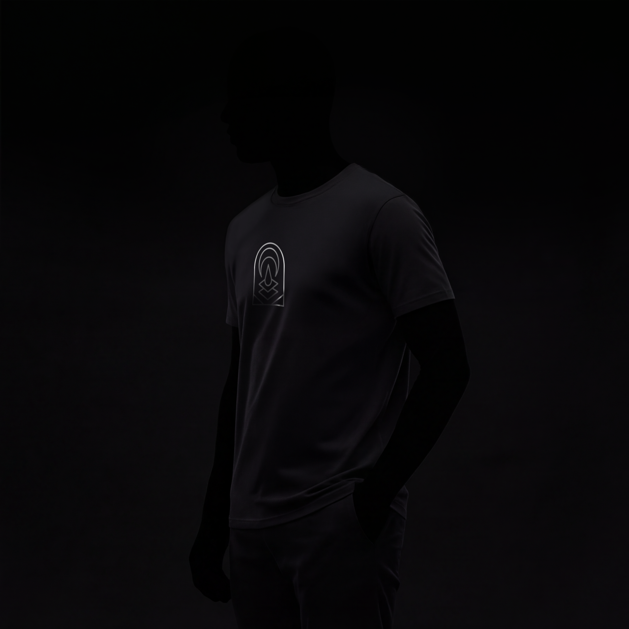 T-shirt unisexe en coton biologique Designshot 'Signs' Moon